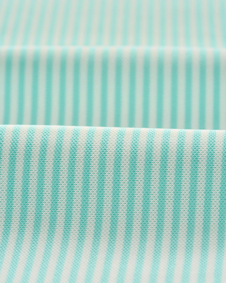 Performance Mesh Polo - Dru Stripe