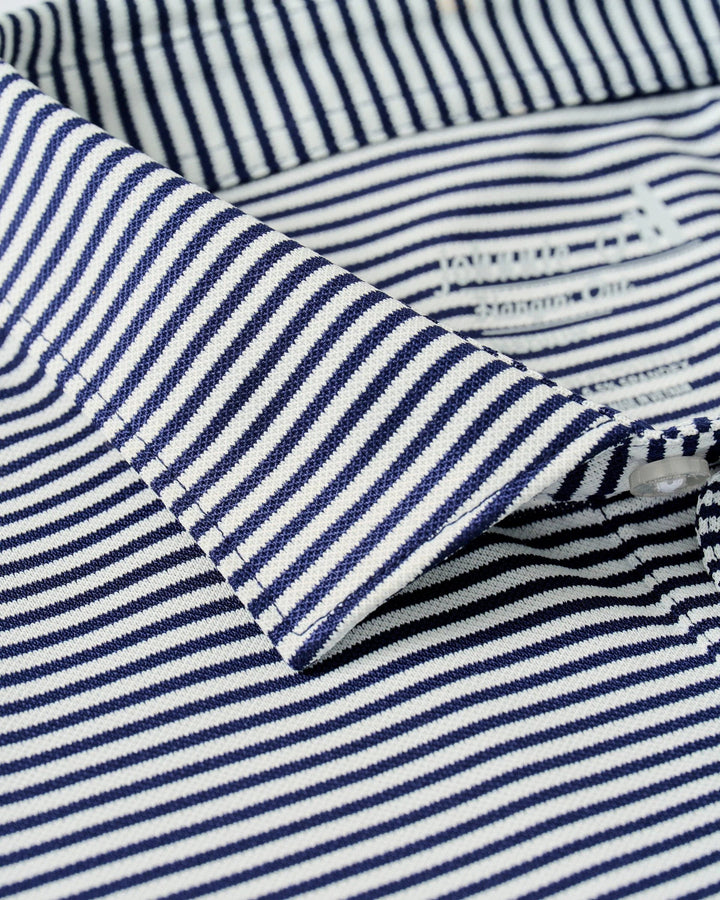 Performance Mesh Polo - Dru Stripe