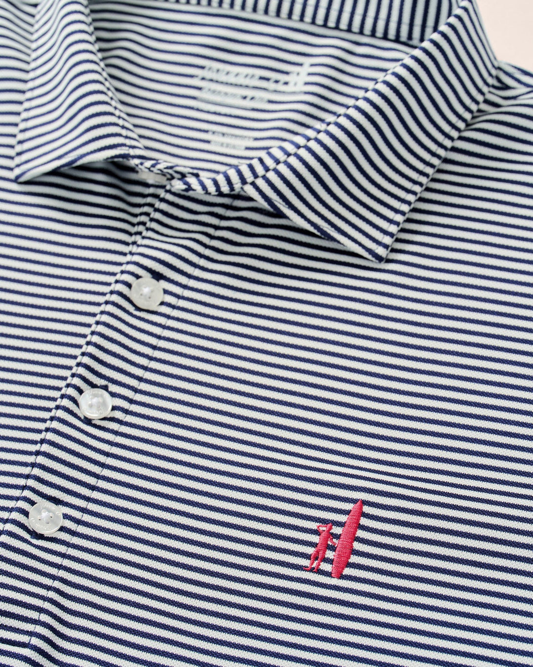Performance Mesh Polo - Dru Stripe