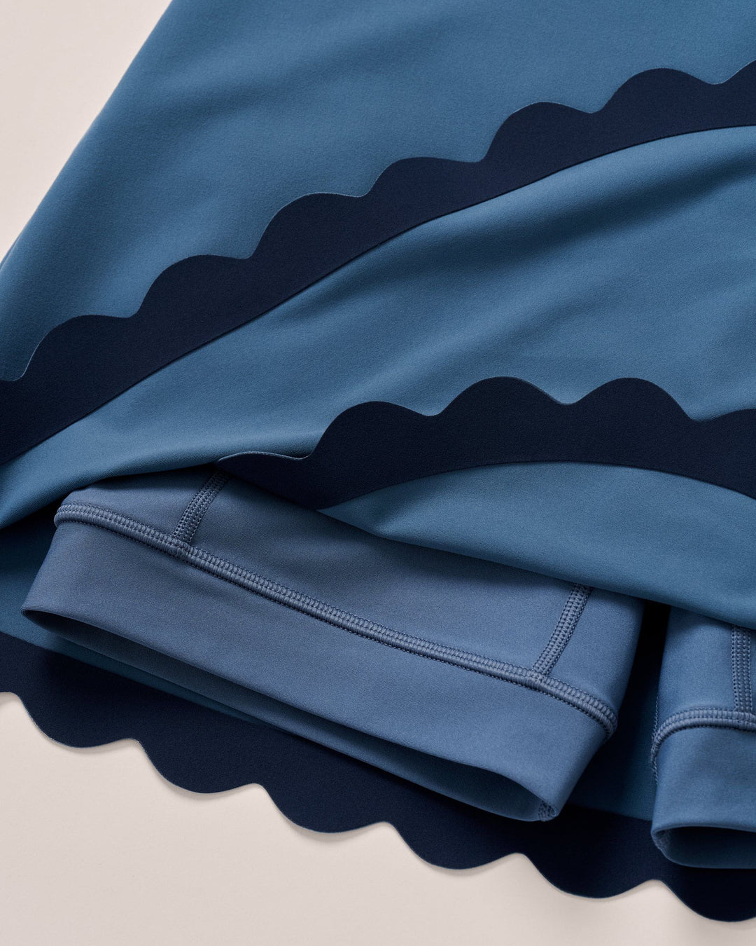 Sienna Scalloped Performance Skort